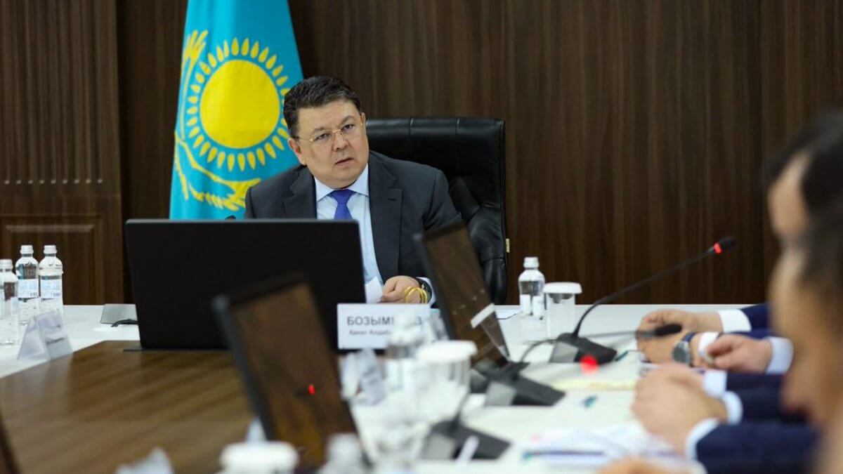 Вице-премьер Бозумбаев прибыл в Жамбылскую области