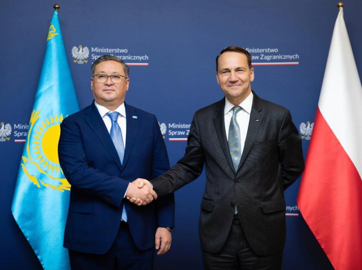 Главы МИД Казахстана и Польши подтвердили курс на углубление двустороннего партнерства