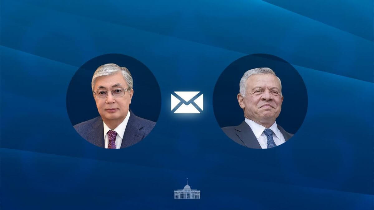 Президент РК поздравил короля Иордании с Днем независимости