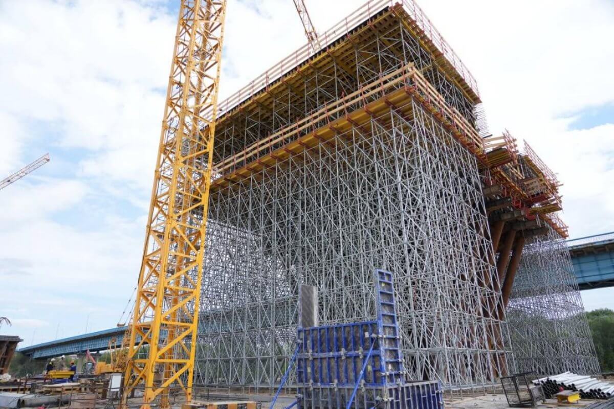 Мост через Иртыш планируют достроить раньше срока в Павлодарской области