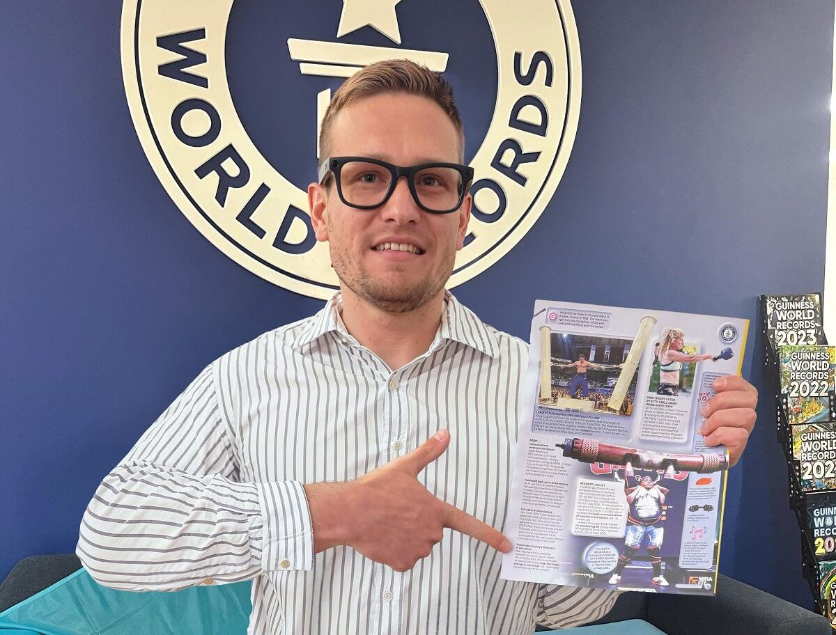 Спортсмен из Актау вошел в Книгу рекордов Гиннесса 2026