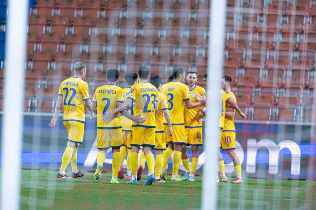 Назван состав сборной Казахстана по футболу на матчи в июне