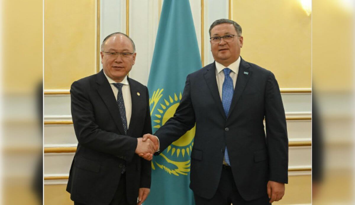 Мурат Нуртлеу обсудил сотрудничество Казахстана с китайской корпорацией