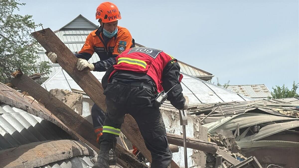 Взрыв в Алматы: найдено тело человека