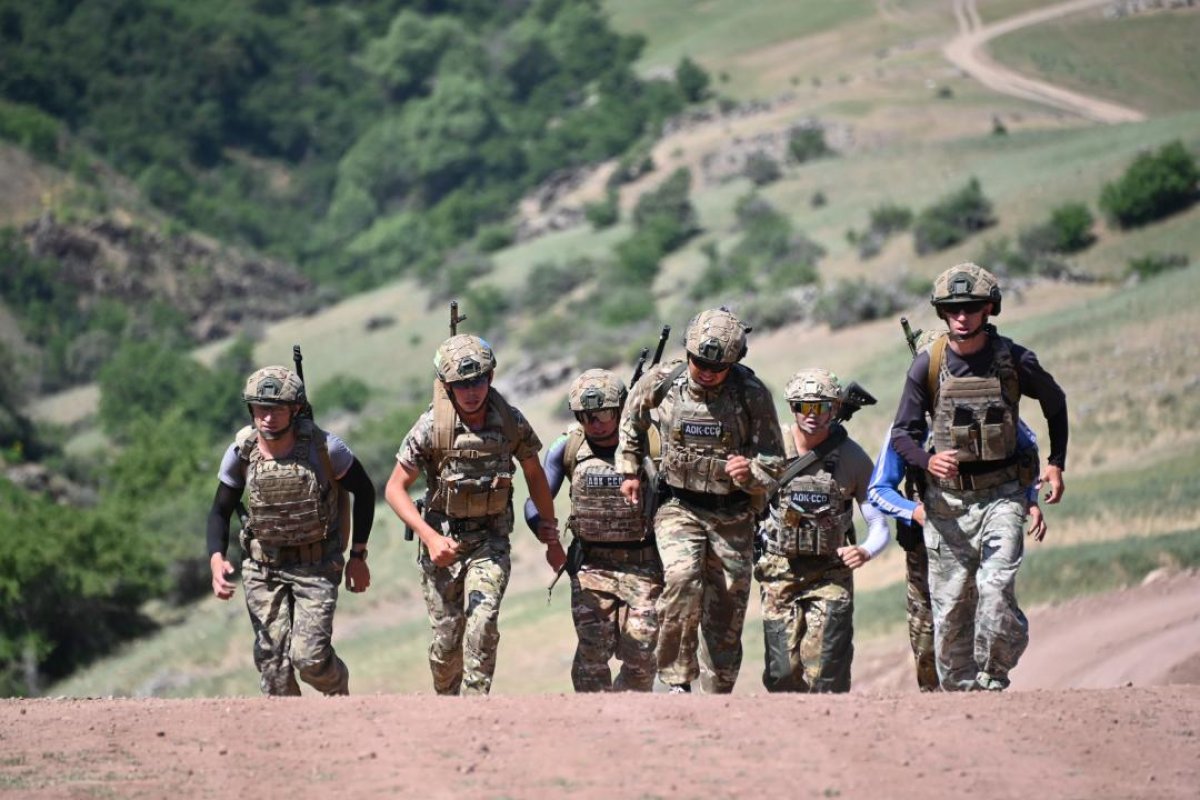 Как бойцы Сил специальных операций готовятся к состязаниям в Иордании