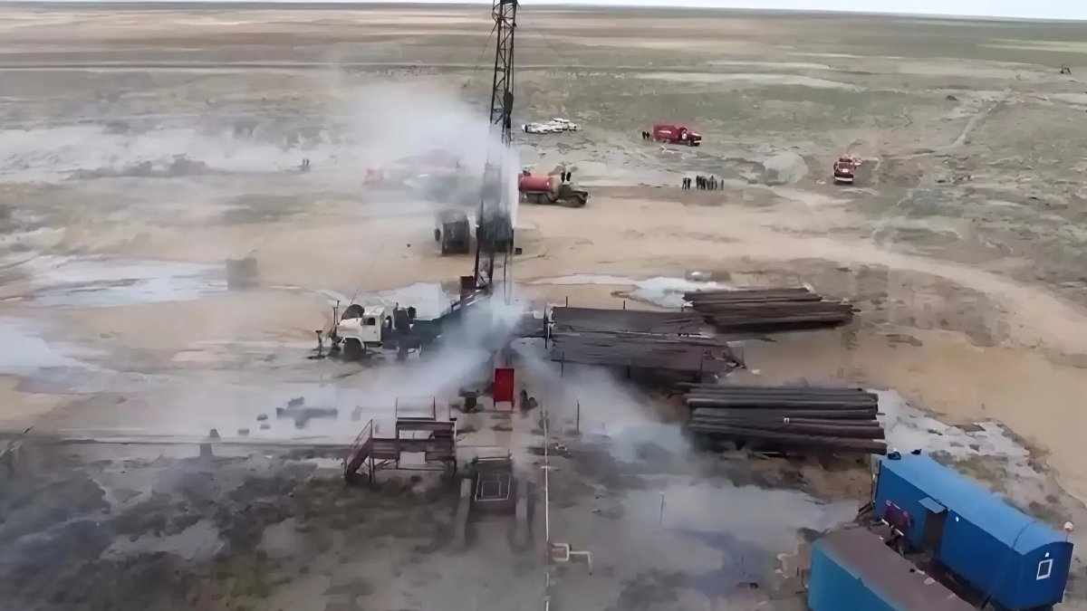 ЧП произошло на нефтяной скважине в Мангистауской области