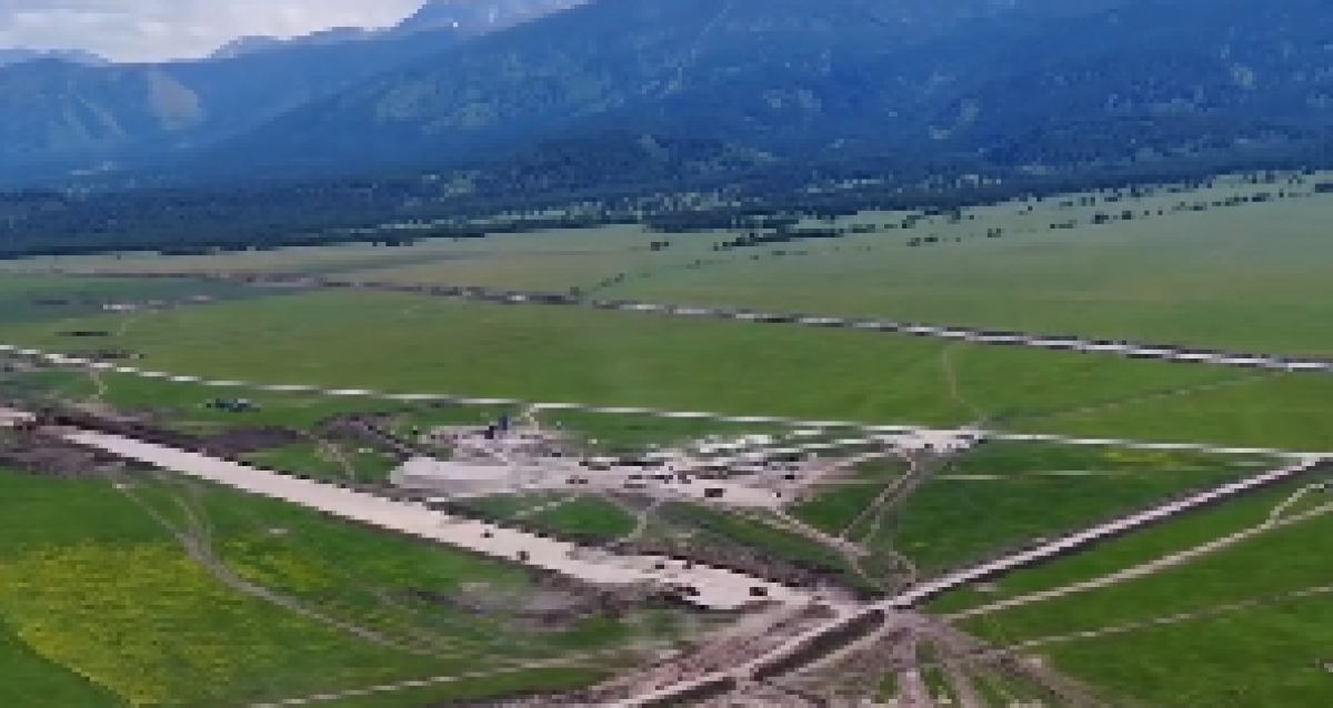 Самый высокогорный аэропорт в Казахстане строится в ВКО (ВИДЕО)