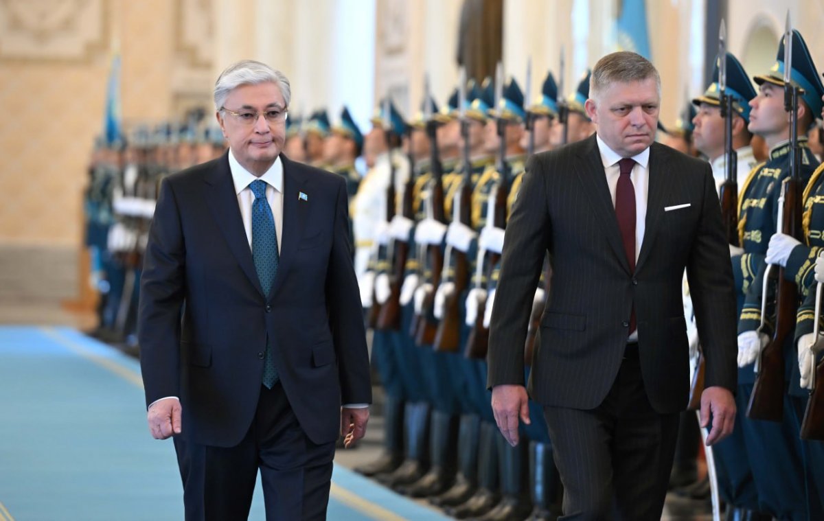 Премьер-министра Словакии встретили в Акорде