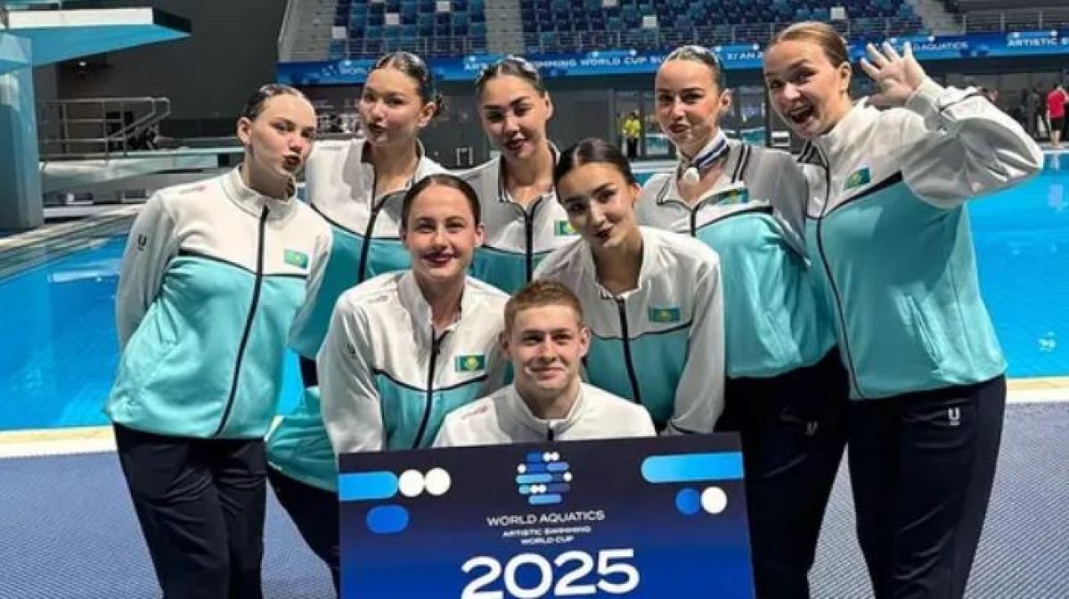 Сборная Казахстана вошла в топ-3 Супер Финала Кубка Мира по артистическому плаванию (ВИДЕО)