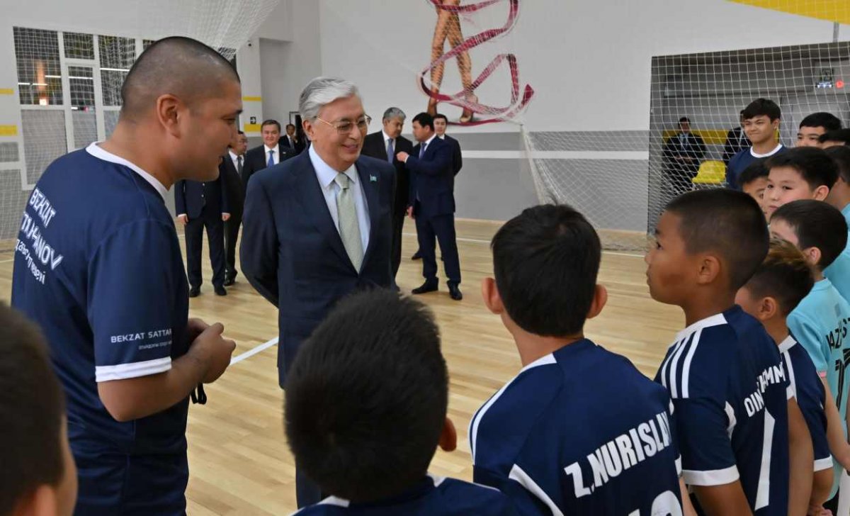 Токаев рассказал об увлечении своего внука (ВИДЕО)