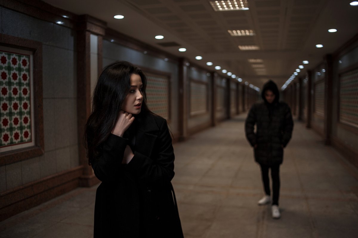 Неизвестный домогался девушки среди бела дня в Алматы