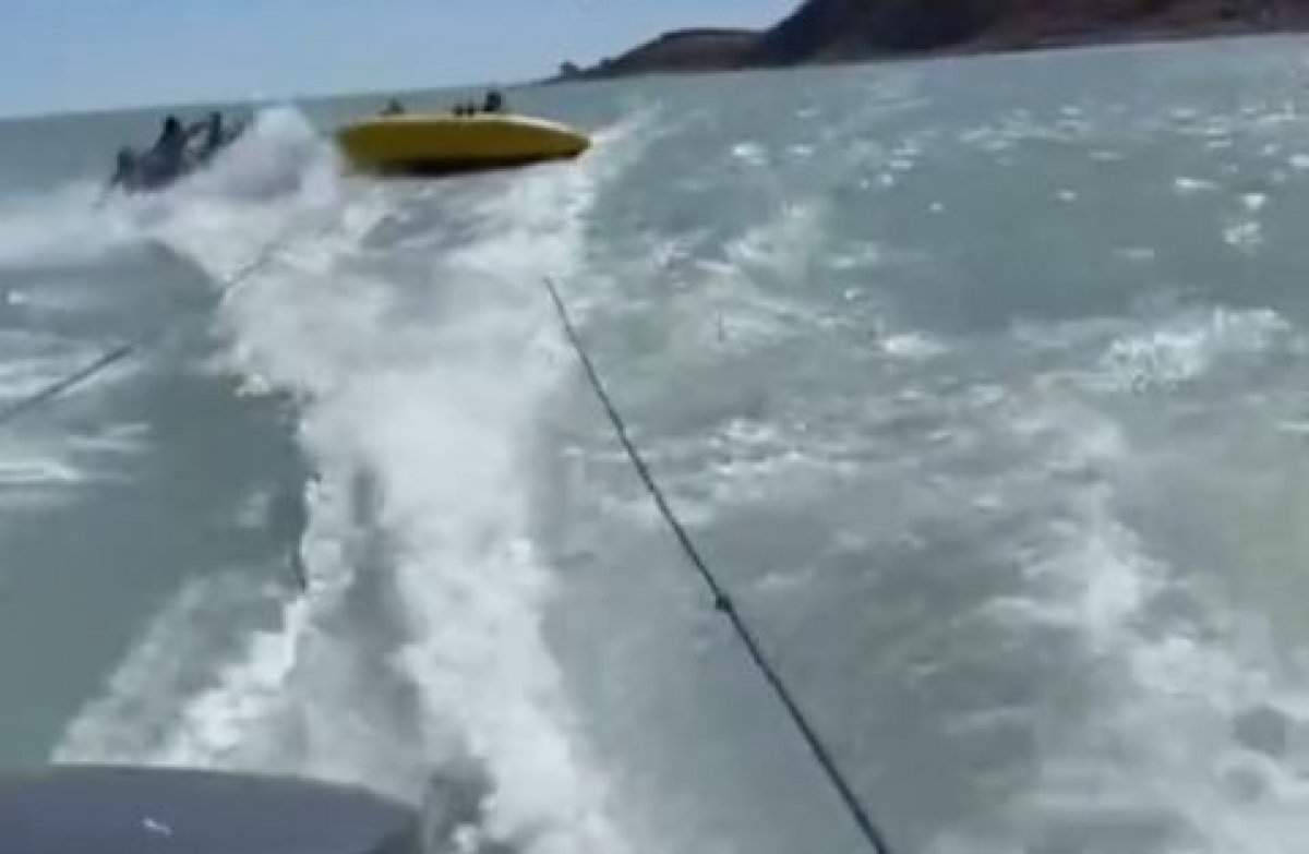 Гидроскутер сбил людей на Балхаше (ВИДЕО)