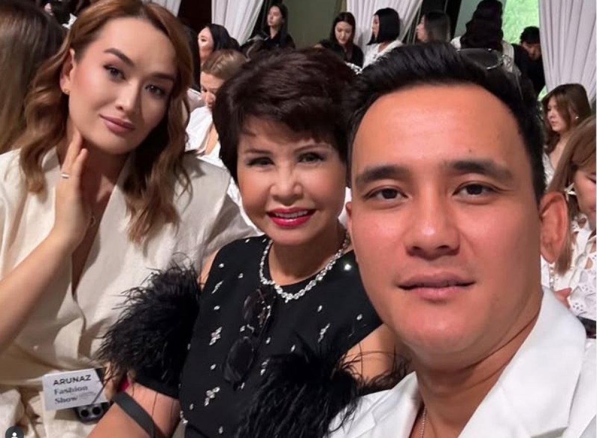 Невестка Розы Рымбаевой сняла эффектный ролик в Кыргызстане