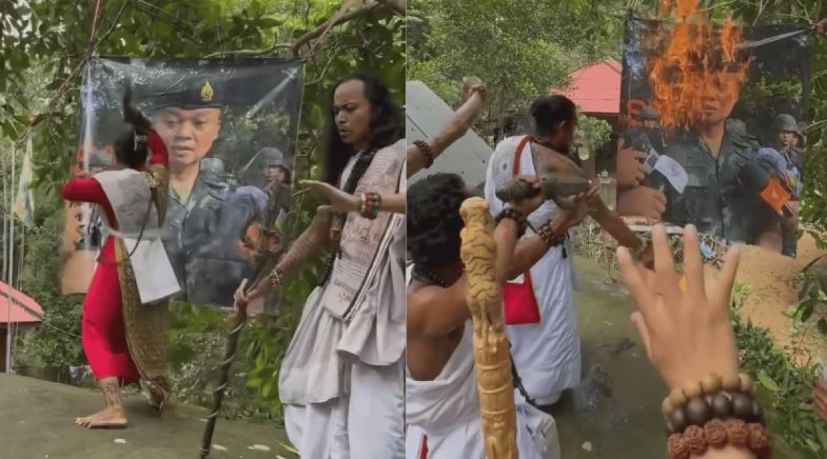 В Камбодже шаманы провели ритуал против тайского генерала