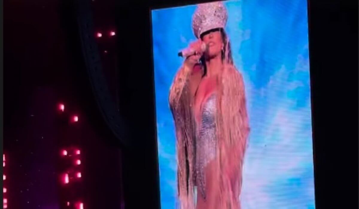 Российские звезды посетили концерт Дженнифер Лопес в Астане