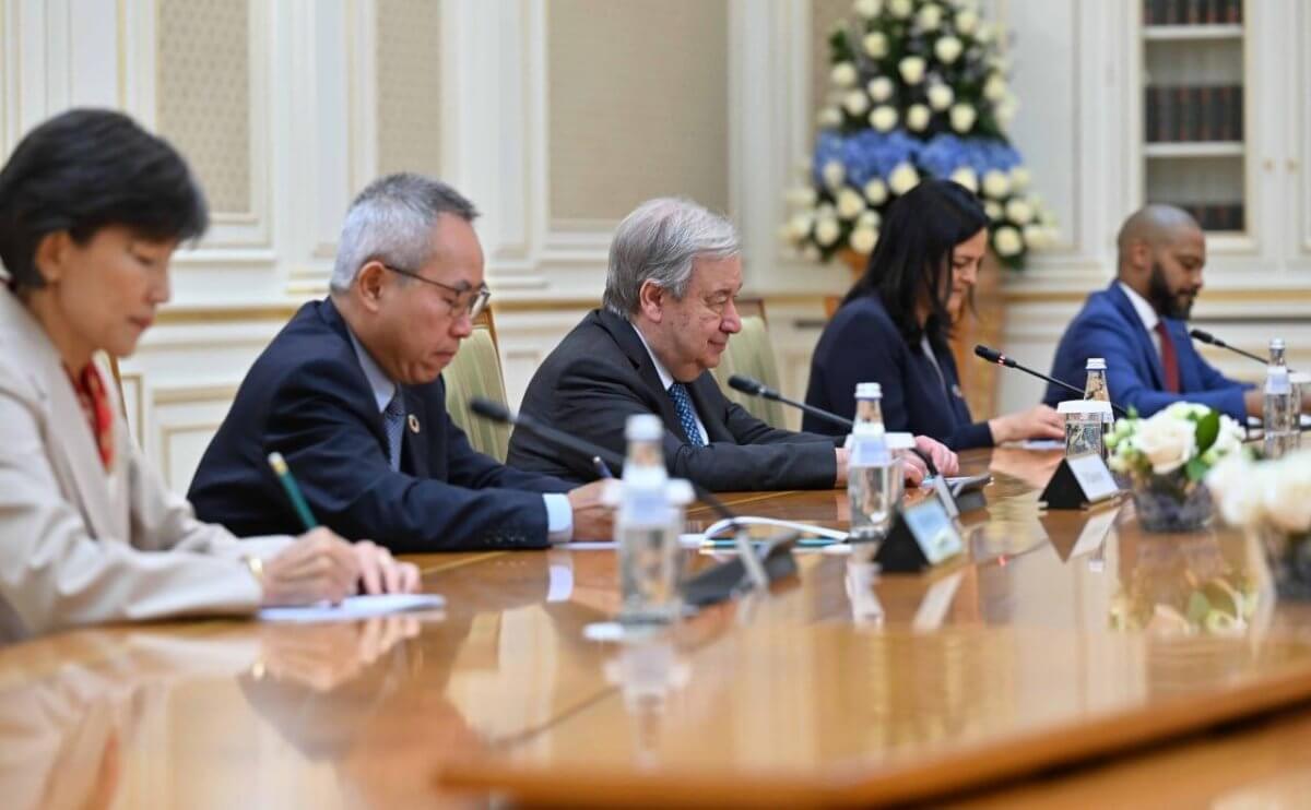 Генсек ООН назвал Казахстан символом мира и диалога