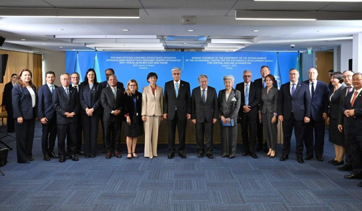 Гутерриш: Казахстан стал мостом между Востоком и Западом