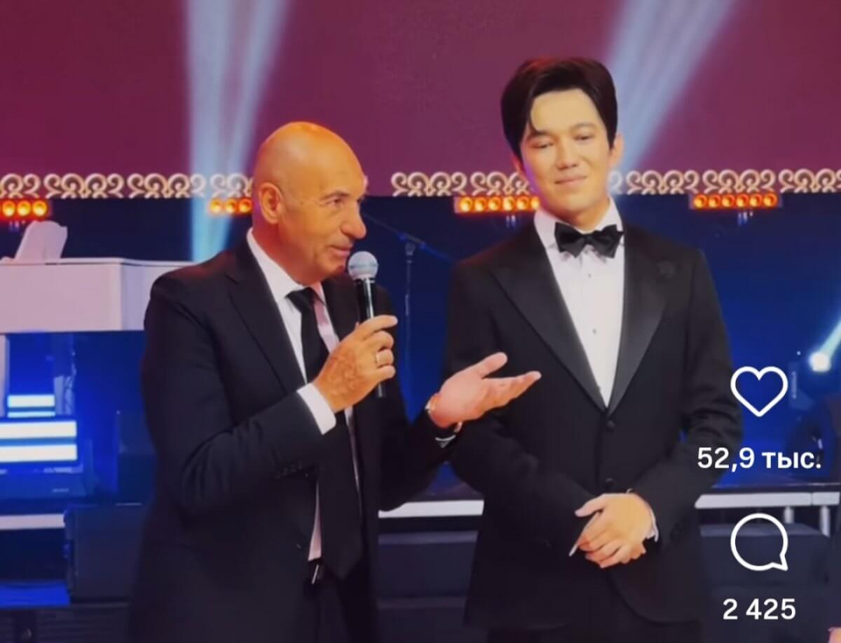 Димаш Кудайберген рассказал с благодарностью о дружбе с Игорем Крутым