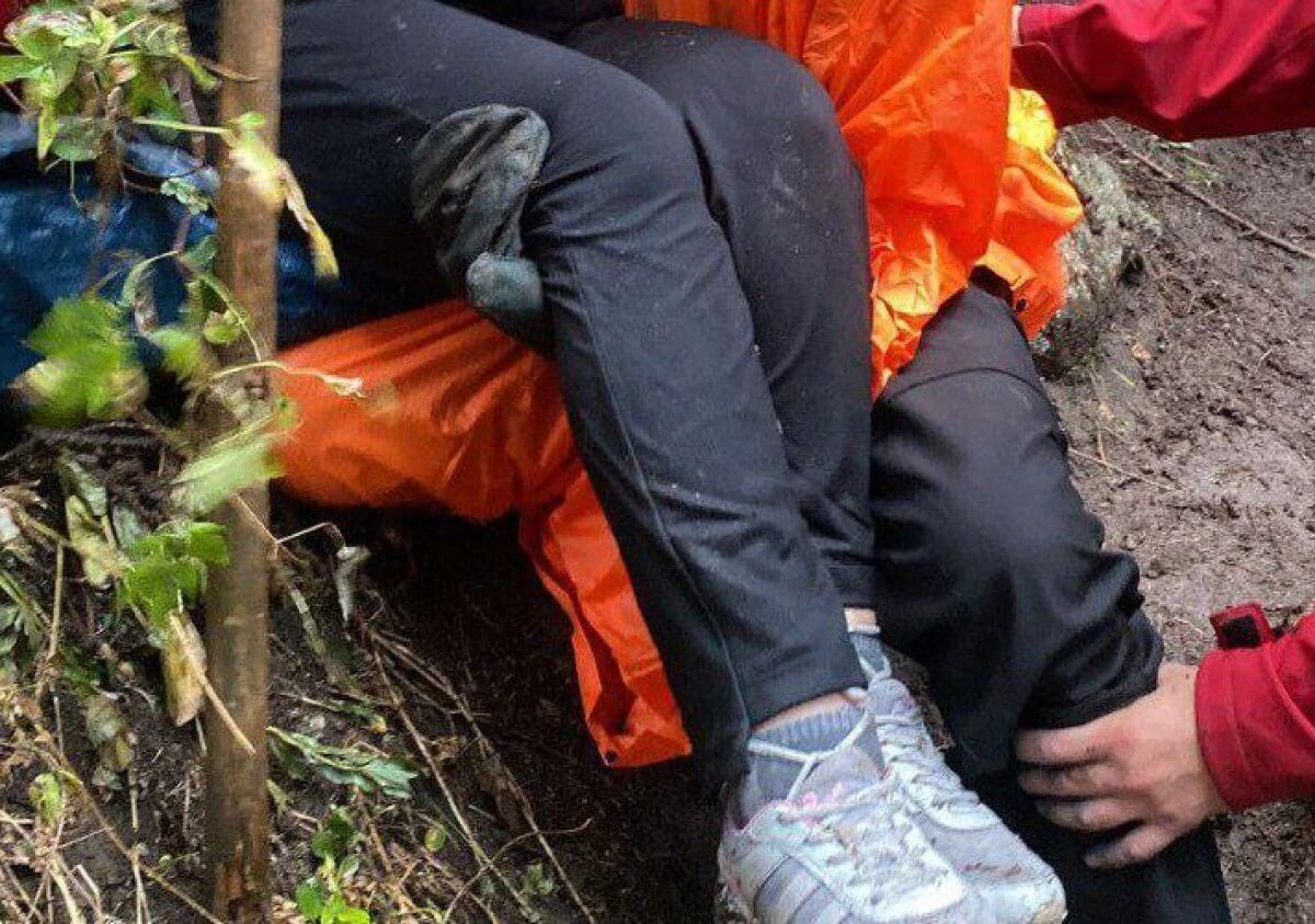 Женщину с переломом ноги эвакуировали с гор Алматы