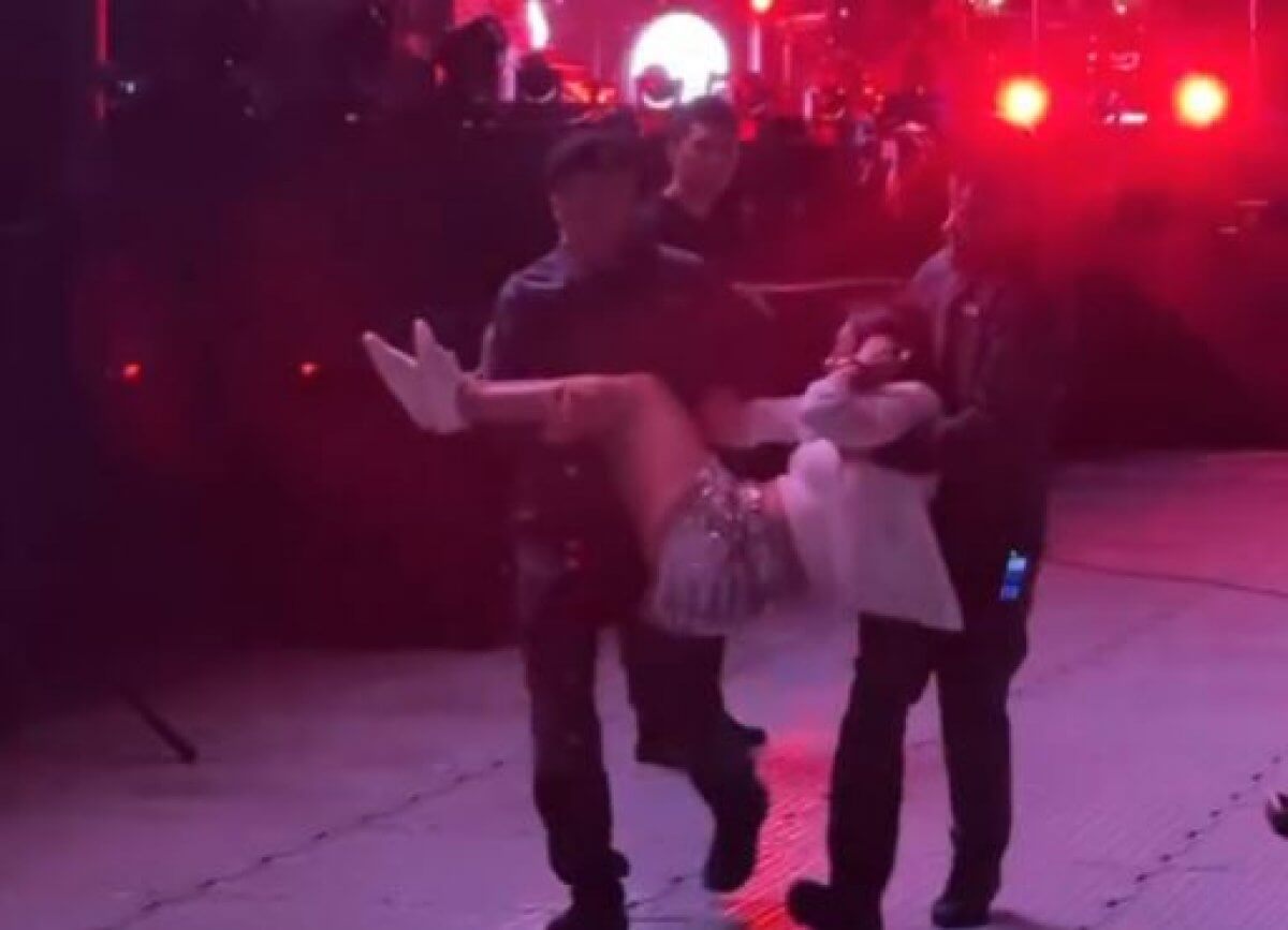 Уголовное дело завели на супругу полицейского за драку на концерте Дженнифер Лопес