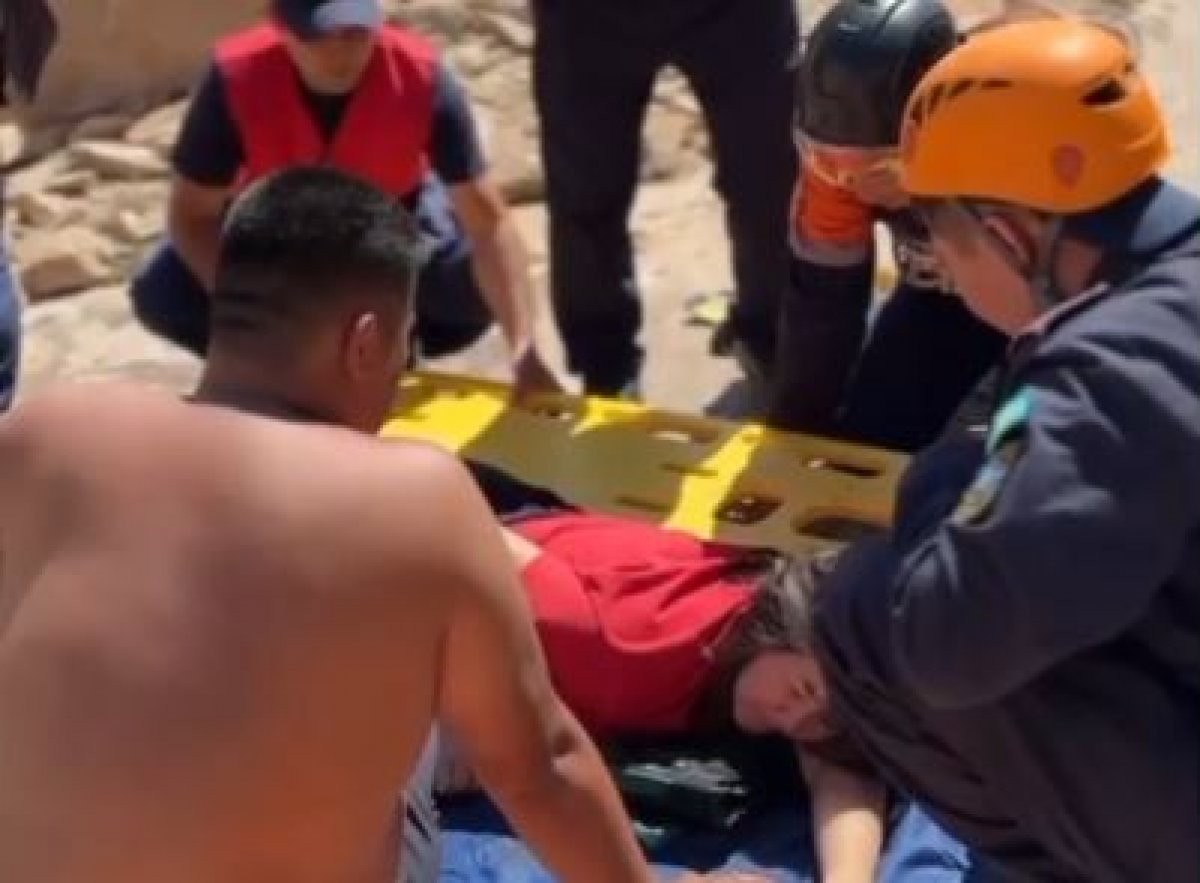 Девушка сорвалась с высоты в горной местности Карагандинской области