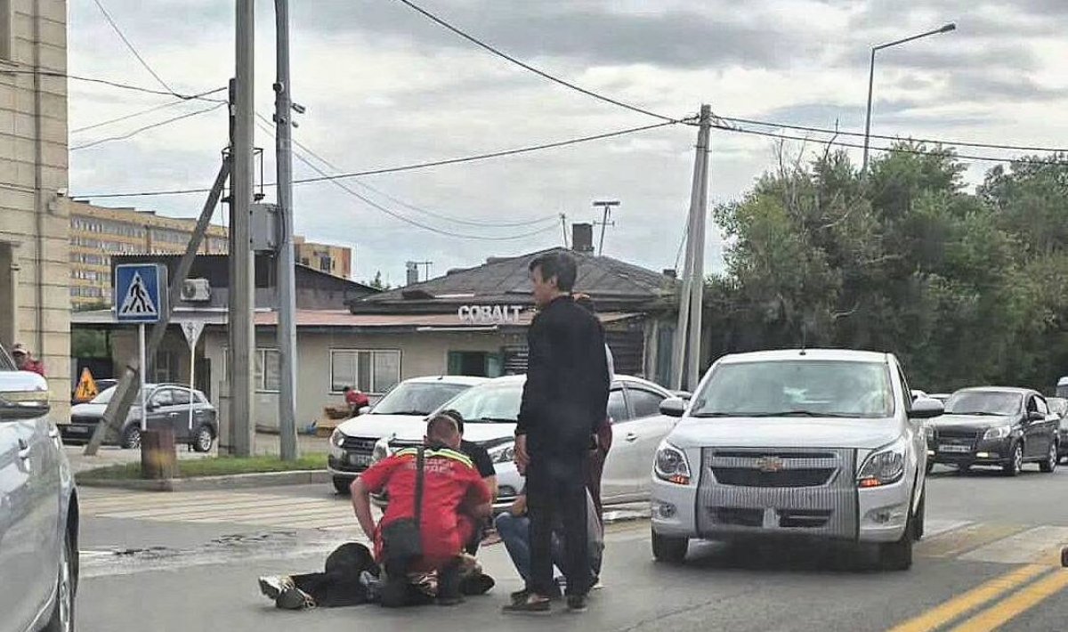 Пенсионерку сбили на пешеходном переходе Семея