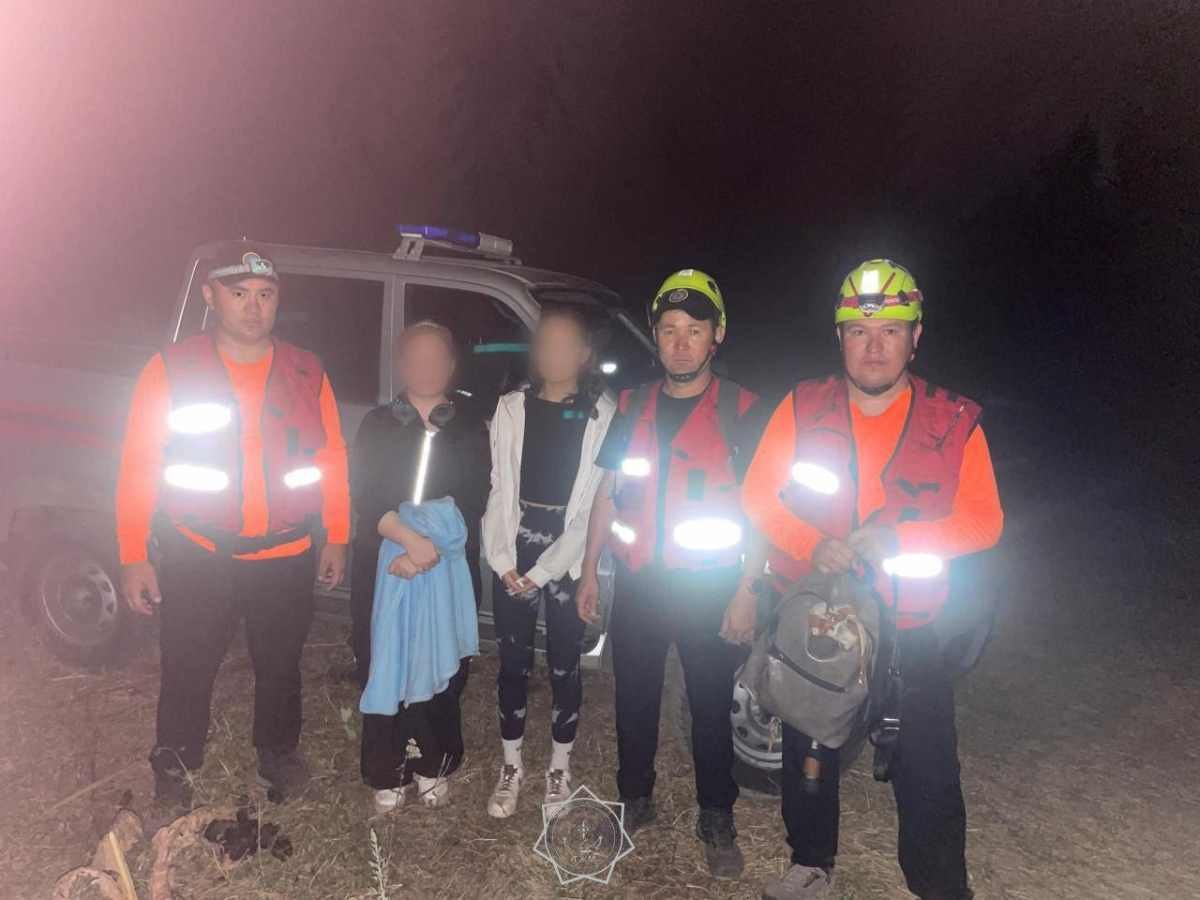 Туристки заблудились в горах Заилийского Алатау