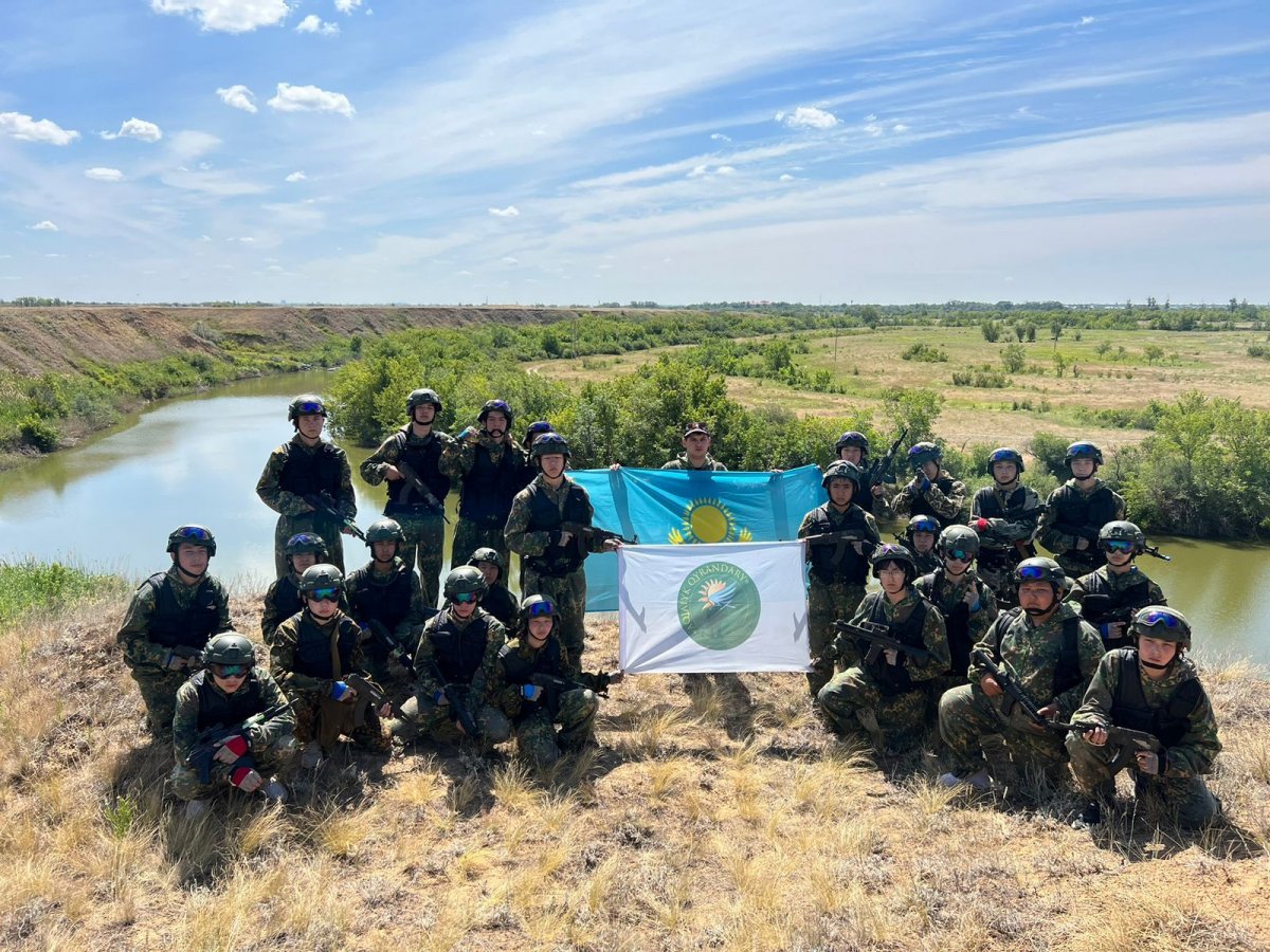 Военный лагерь в пятый раз принял казахстанских школьников со всех концов страны