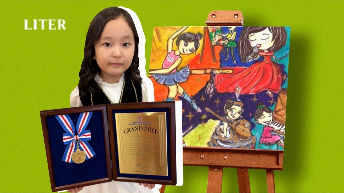 Рисунок юной карагандинки покорил японцев