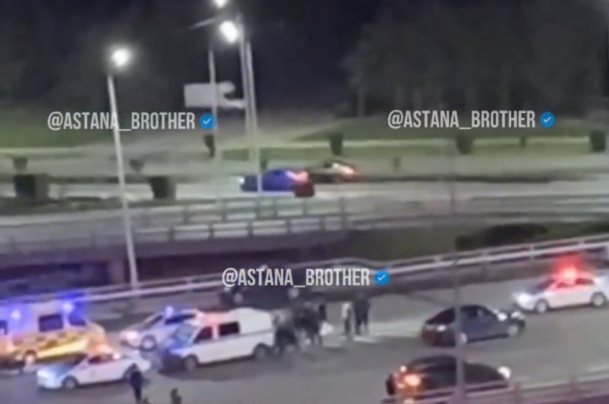 ДТП на мосту в Астане: врачи рассказали о состоянии выжившего