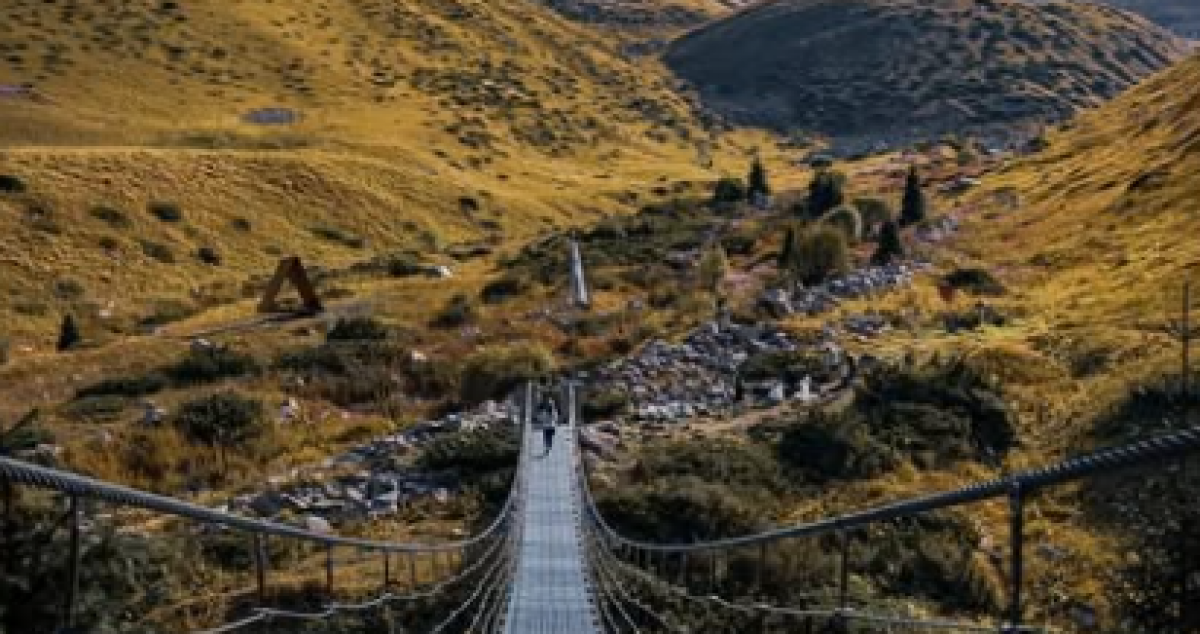 Новая живописная переправа в горах Алматы восхитила казахстанцев