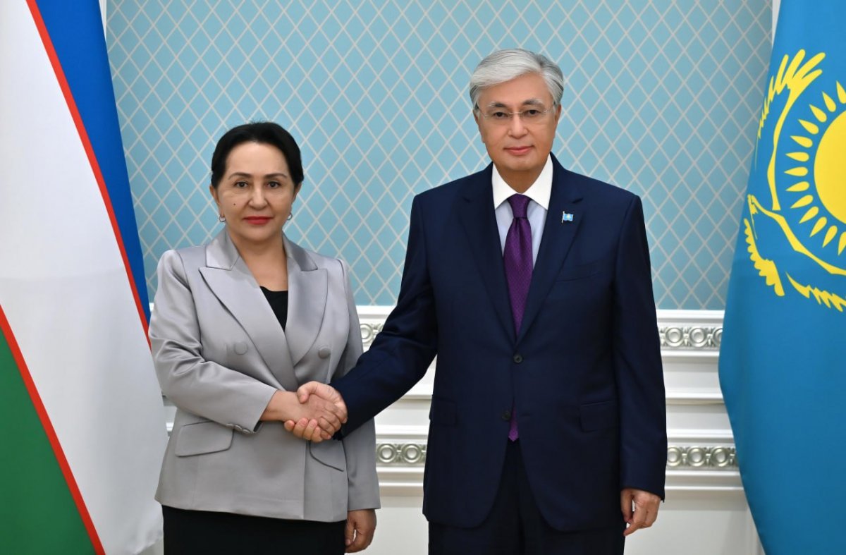 Токаев встретился с Танзилой Нарбаевой в Астане