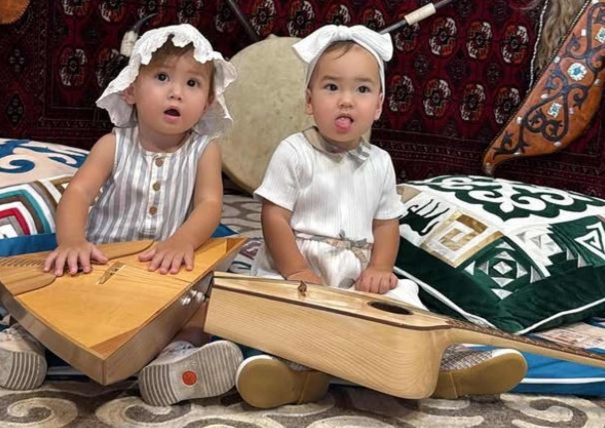 Баян Алагузова поздравила младшую дочь с днем рождения (ВИДЕО)