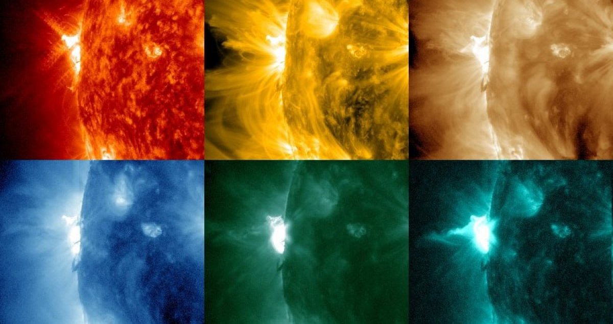 Самая крупная вспышка с середины июня зарегистрирована на Солнце