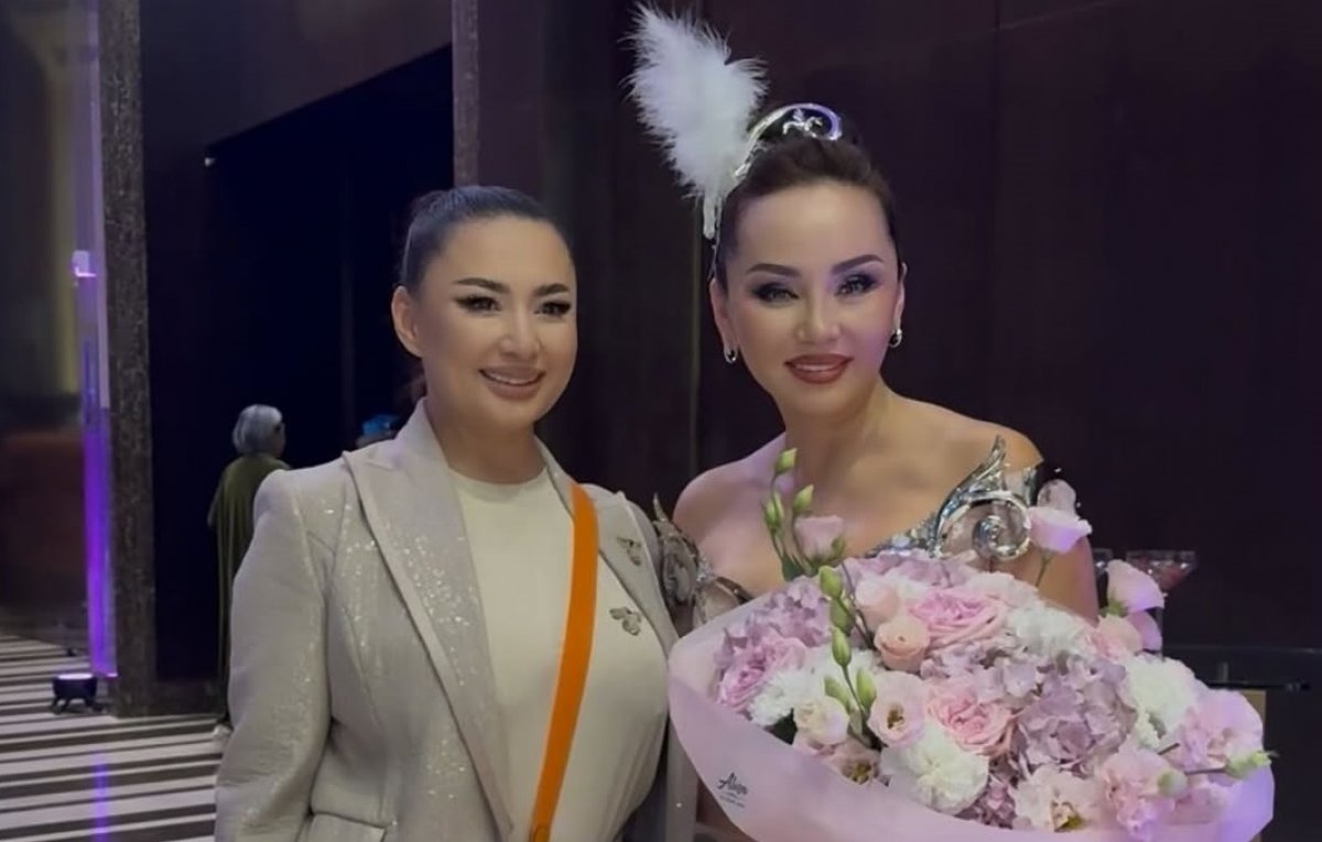 Мадина Садвакасова выиграла iPhone на тое Баян Алагузовой