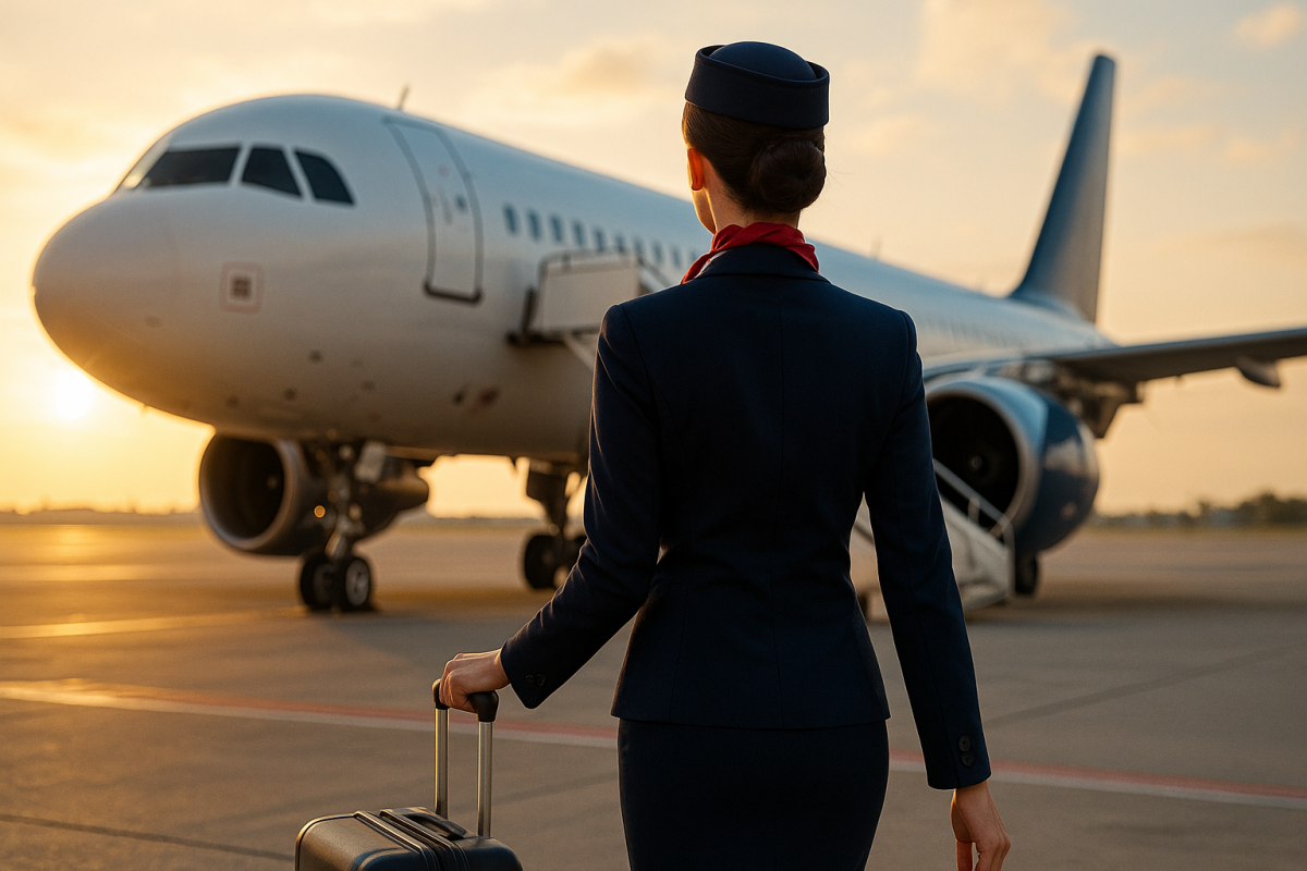 "Стюардесса по имени Жанна": бортпроводник рассказала о тонкостях профессии
