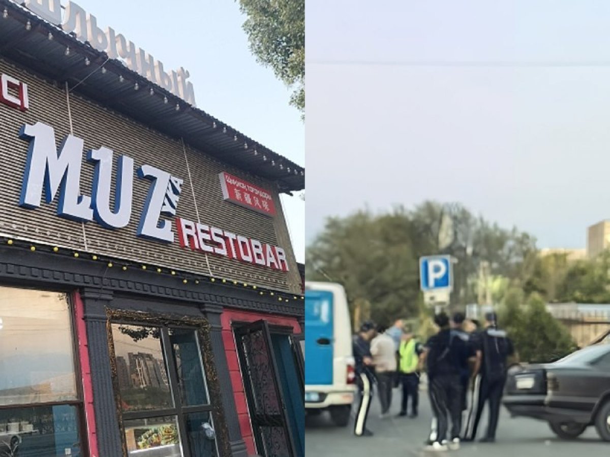 С ножом и автоматом: массовую драку предотвратили в Алматы