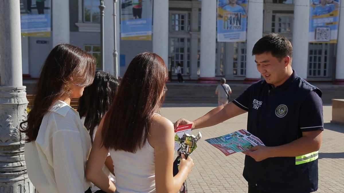 “Жастар Рухы” объединяет жителей Балхаша в акции против наркомании