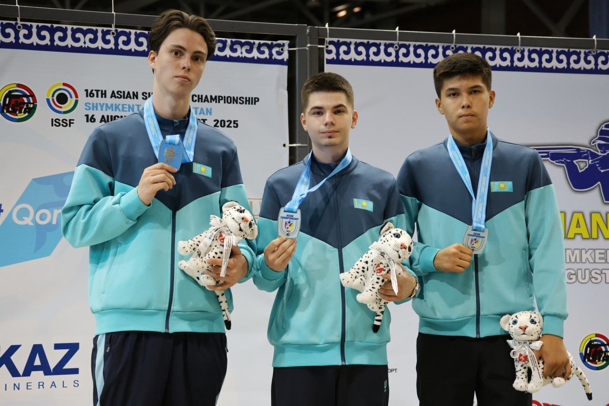 Сборная Казахстана вышла на 2-е место в общем зачете чемпионата Азии