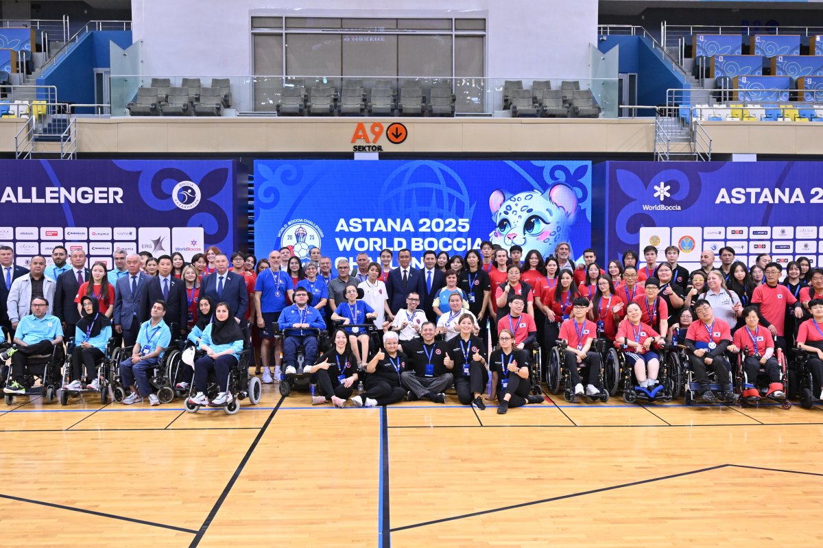 Параспортсмены завоевали шесть медалей по бочча в Астане