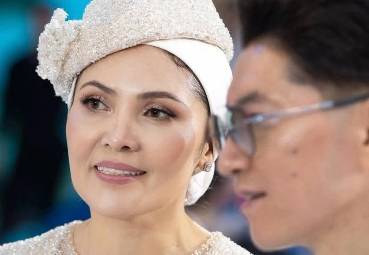 Сакен Майгазиев трогательно поздравил жену с днем рождения