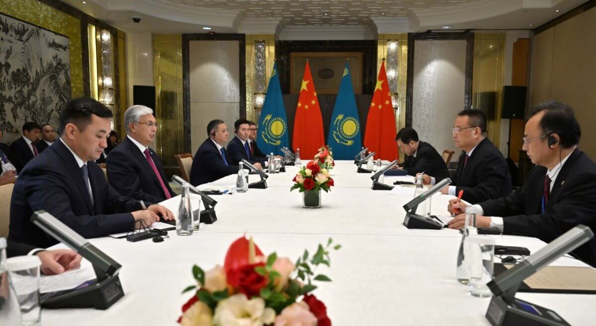 Токаев принял главу Китайской корпорации ядерной промышленности
