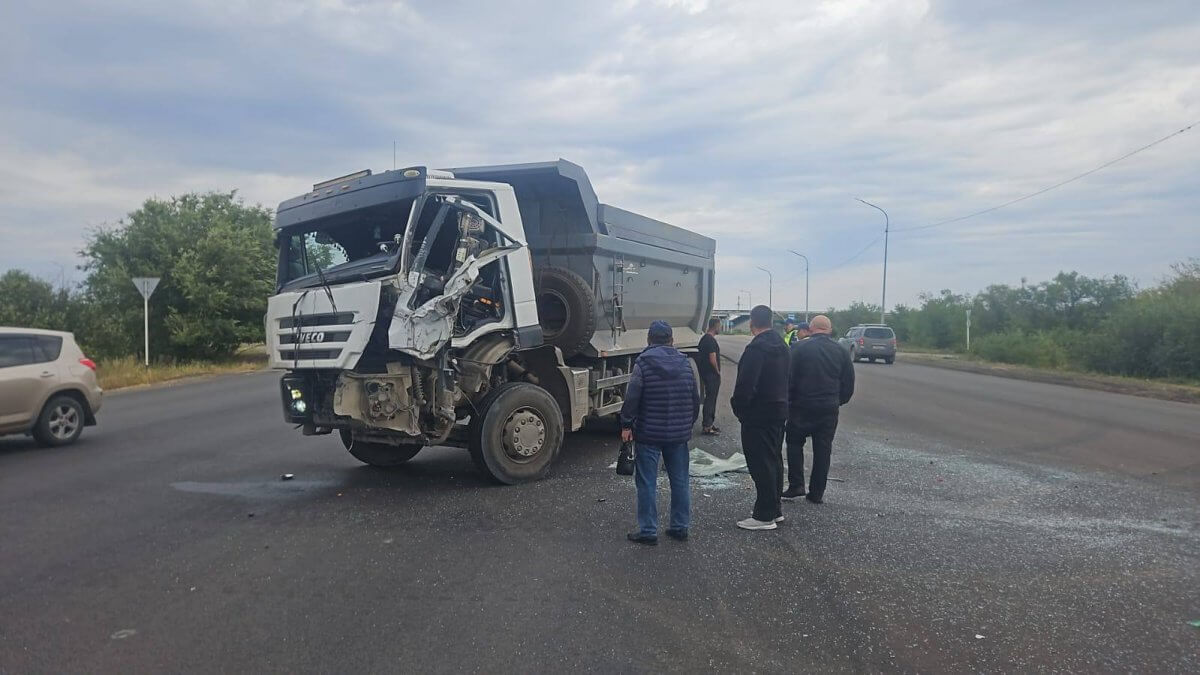 Пассажиры автобуса пострадали в ДТП на трассе Костанай – Рудный
