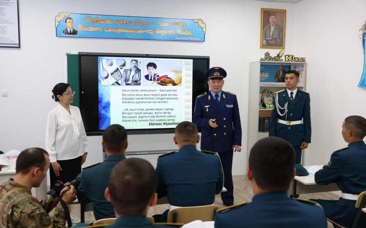 Военный колледж открылся в Шымкенте