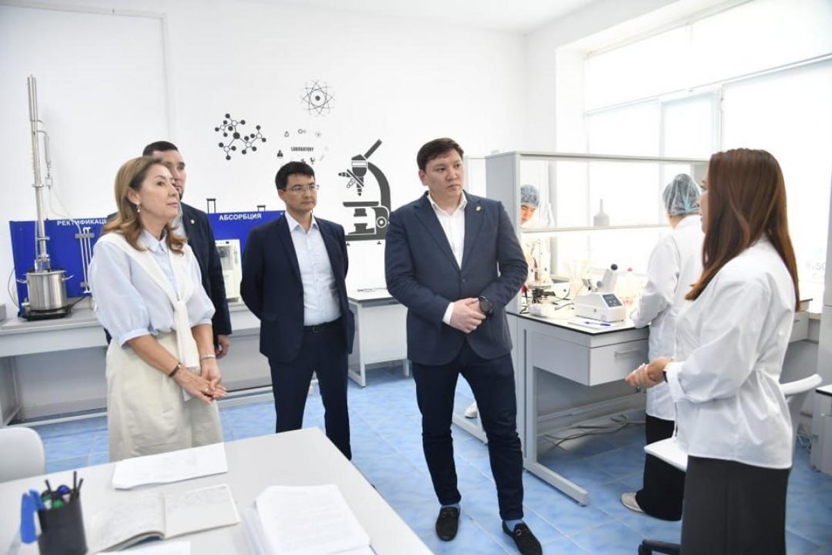 Новый учебный кабинет в рамках Года рабочих профессий открыли в Атырау