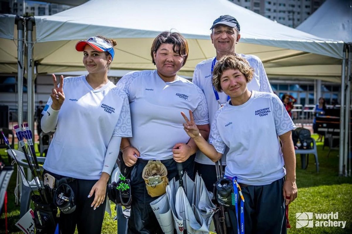 Историческое достижение: Казахстан завоевал бронзу на ЧМ по стрельбе из лука