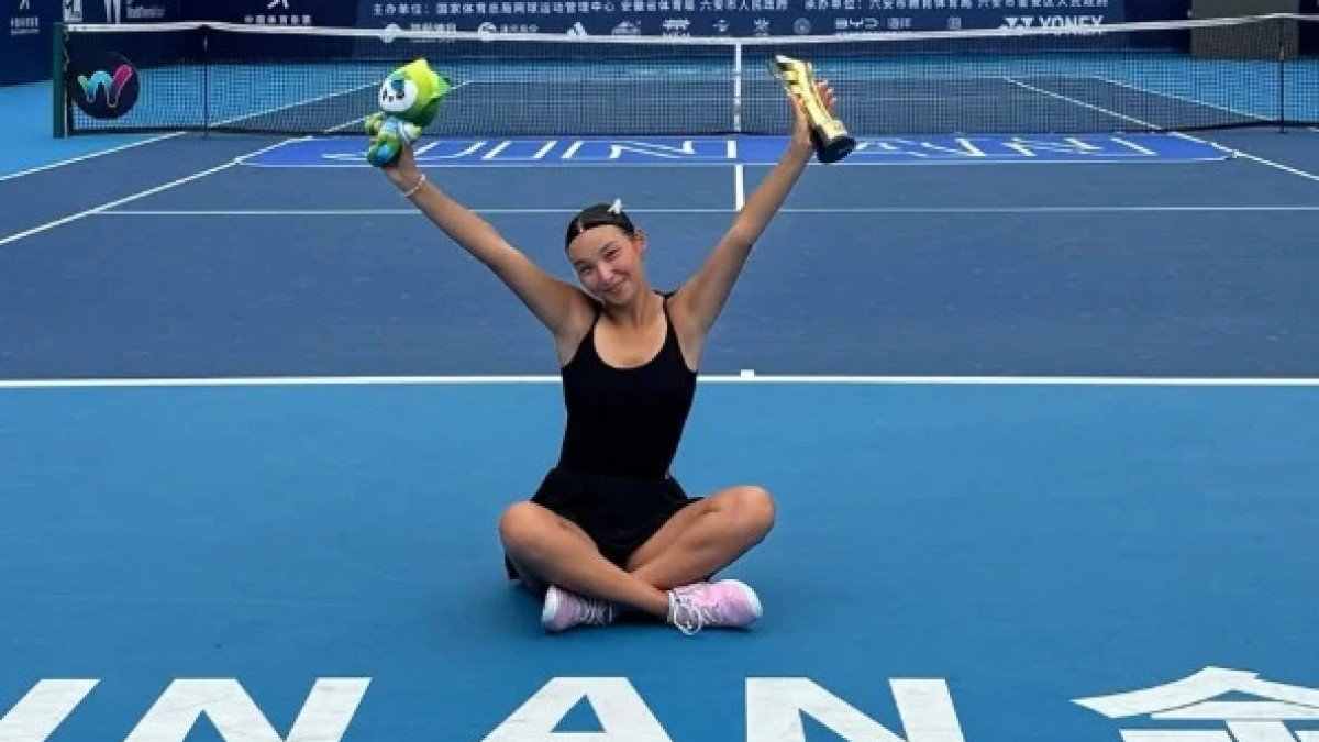 Казахстанская теннисистка выиграла престижный турнир в Китае