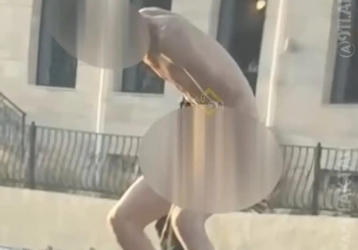 Голый мужчина разгуливал в Актау