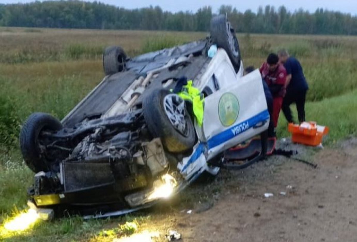 ДТП с полицейскими в СКО: что известно о состоянии пострадавших