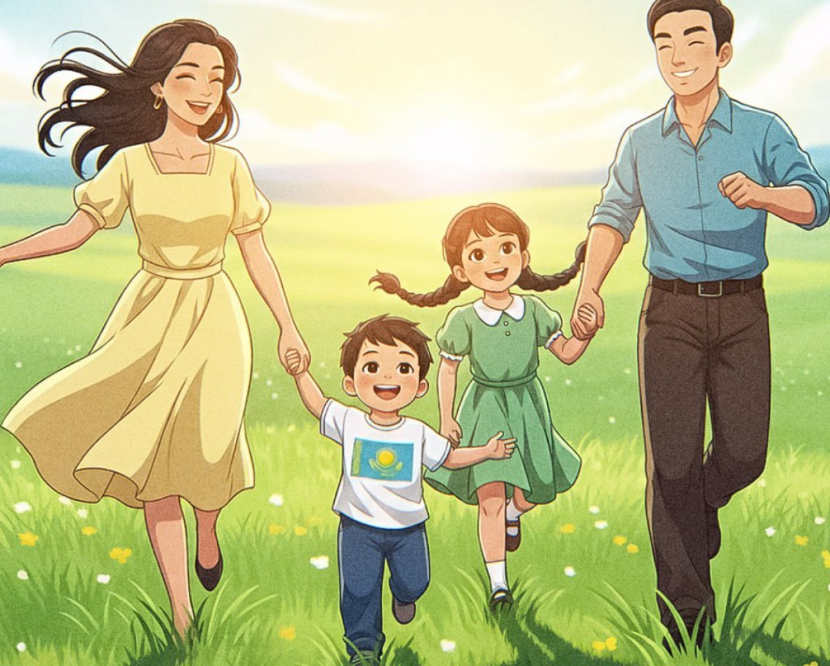 Президент поздравил казахстанцев с Днем семьи